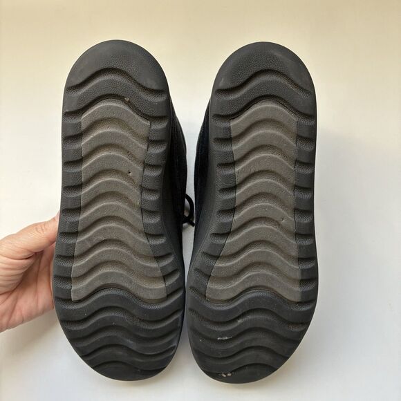 Allbirds Women’s Size 9 Mid Canvas Pacer Sneaker All Black Ankle Casual Lace Up - Picture 9 of 10